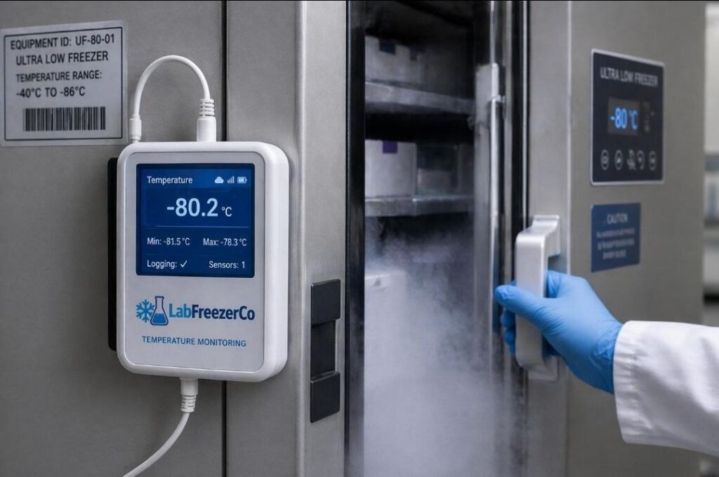 Freeze-Thaw Peptide Stability: 7 Powerful Reasons Temperature Fluctuations Destroy Peptide Integrity. No-frost freezer temperature cycle affecting peptide stability