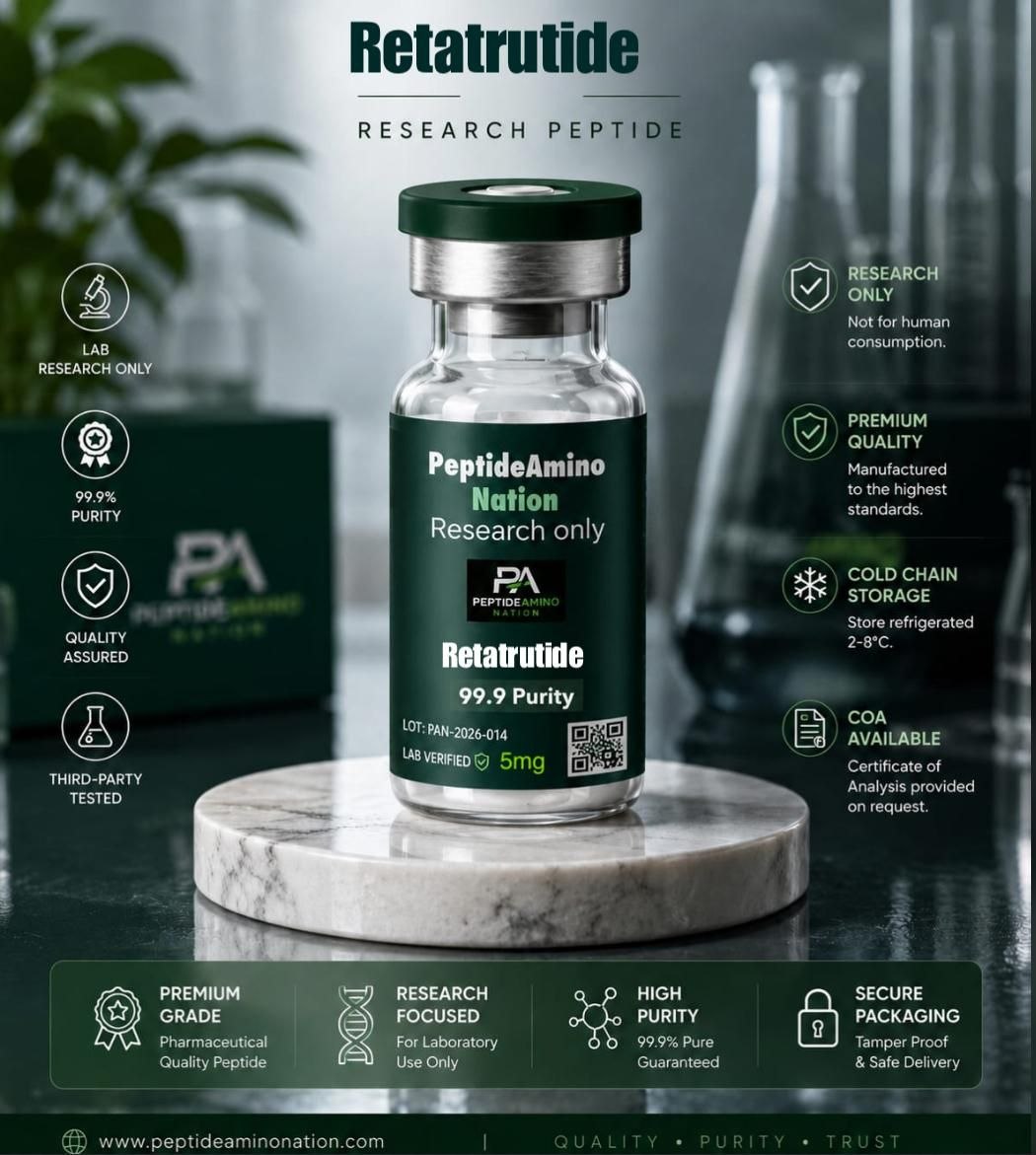 Retatrutide Peptide (Research Grade)